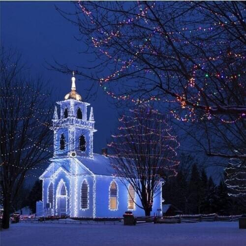 220V Christmas LED String Light Outdoor Waterproof garland 10M/20M/30M/50M/100M Led Holiday Wedding New Year Garden Decor EU plu