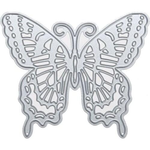 Silver butterf dies Mold craft cutting dies Metal Steel Cutting Die New decoration Stencil For DIY Scrapbooking Paper photo Card