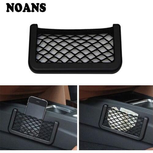 Seat Side Car Storage Net Bag Organizer For Hyundai I30 Solaris Creta Kona Lada vesta granta priora Kalina Opel Astra h j g 2019