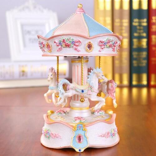 Rotating Crystal Ball Music Box Music Box Home Creative Birthday Gift Childrens Day Christmas Kids