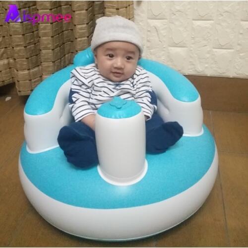 High Quality 50x50cm Multifunctional Baby Inflatable Chair Learning To Sit Support Seat Sofa Travel Car Seat Toys Dropshipping
