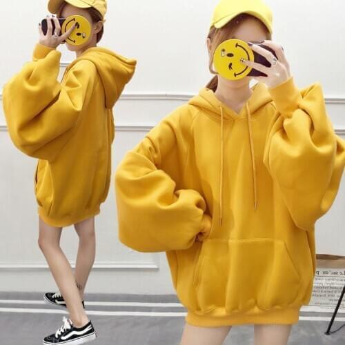 Oversized Sweatshirts Womens Sweatshirt with A Hood Hoodies Ladies Long Sleeve Casual Warm Hoodie Pullover Clothes