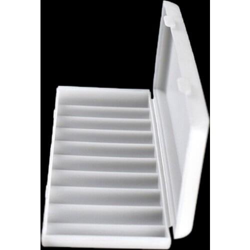 1PC 10X18650 Battery Holder Case 18650 Storage Box Holder White Hard Case Cover Battery Holder Organizer Container