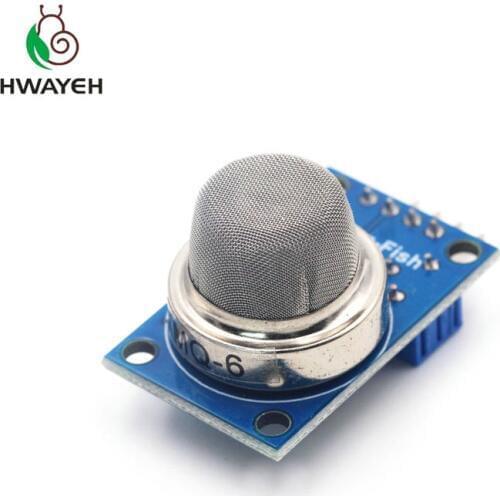 1pcs MQ-6 MQ6 Gas Module Liquefied Propane Isobutane Propane Detection Sensor Liquefied Gas Sensor for arduino