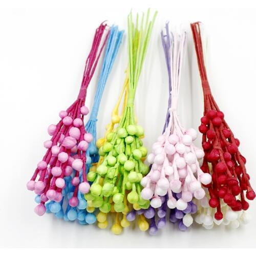 10pcs artificial flower foam ball bouquet For wedding Christmas home plant wall decoration bouquets distribution manual diy