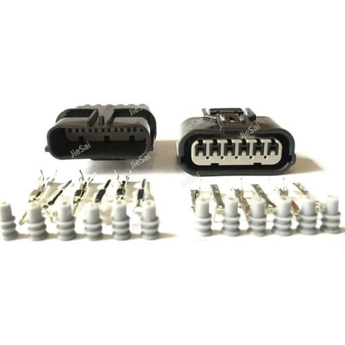 6 Pin Sumitomo 6188-0658 6189-1012 Female Male 1.2mm Automotive Connector Waterproof Plug Auto Oxygen Sensor Plug