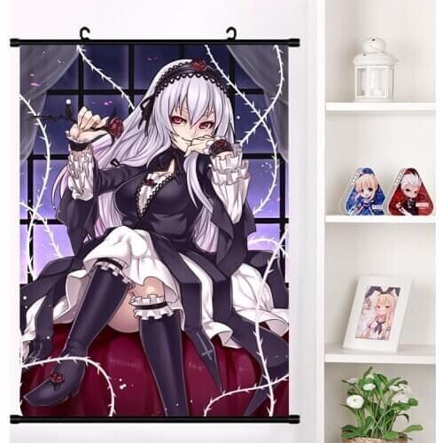 Anime Rozen Maiden kirakishou Hinaichigo Souseiseki Wall Scroll Poster Wall Hanging Mural Poster Home Decor Collection Gifts