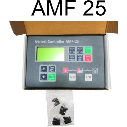 Free shiping High performance AMF25 Genset Generator Controller Automatic Start Module