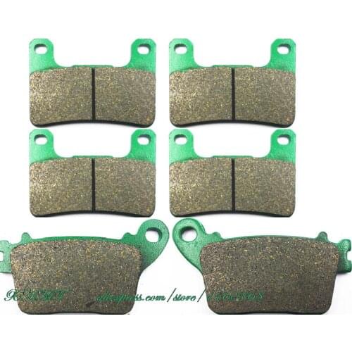 For SUZUKI 1000 GSX-R Alstare 25 Ann. 2010 Disc Brake Pads Pill Front Rear GSXR GSX R