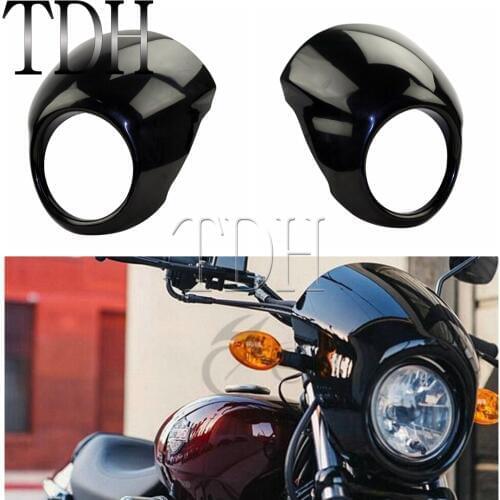 Motorcycle Headlight Fairing Mask Kit Screen For Harley Davidson Street XG 500 XG750 2014-2016