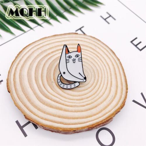 Cartoon Fun animal Cat alloy Enamel Pin Cute kawaii badge brooch Shirt bag Collar accessories Animal Jewelry Gift for Friends