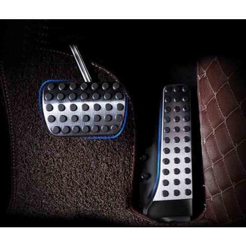 Stainless steel Accelerator pedal brake pedal Car Accessories For Mercedes Benz C-Class C200 C180 C300 Sedan W205 2015 2016