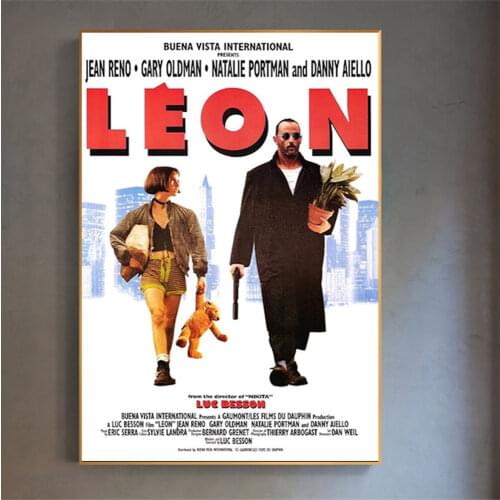 Movie Poster Leon The Professional Pop Art Canvas Prints Home Wall Decor Teen Bedroom Art Paintings Bar Room Decoration