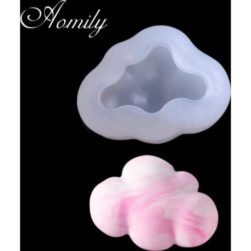 Aomily 3D Sky Cloud Shape Silicone Mold DIY Handmade Cookies Chocolate Mould Kitchen Cake Pastry Baking Decorating Tools Gadgets