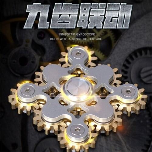 FIDGET SPINNER EDC Finger screw Pure steel pressure reducing gyroscope Toys