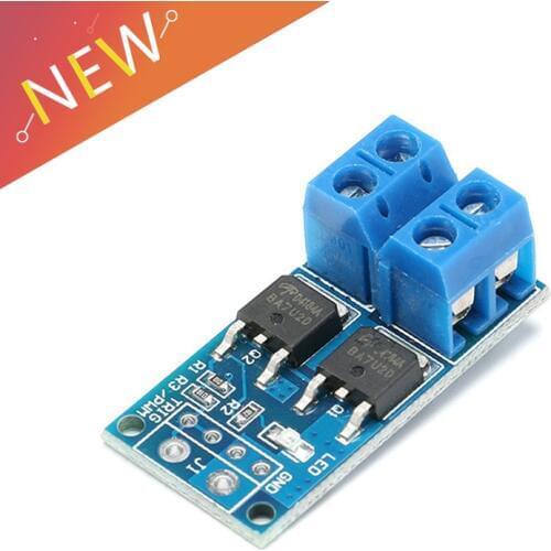 15A 400W MOS FET Trigger Switch Drive Module DC 5V-36V PWM Regulator Control Panel Motor control board