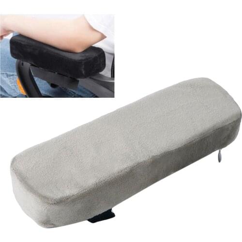 2Pcs Memory Foam Chair Armrest Cushion Pads Elbow Arm Rest Pillow Universal