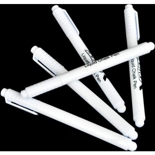 3/2/1 Pcs White Liquid Chalk Pen Marker For Glass Windows Chalkboard Blackboard Comfortable Feel Smooth Writing For Blackboard