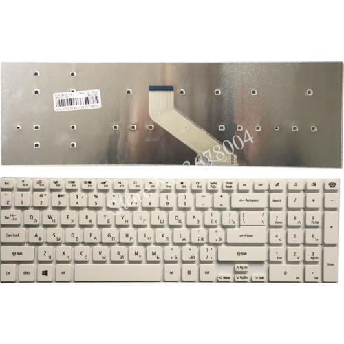 White For ACER E15 E1-510P E1-522G 5755 5755G 5830 5830G 5830T E1-530G E1-532G E1-532P V3-571G V3-571 Russian RU Laptop Keyboard