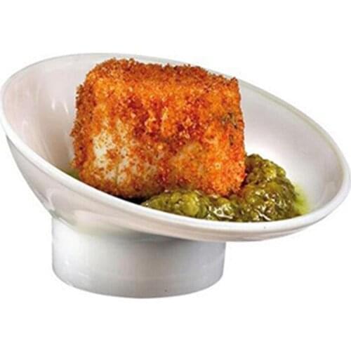 Free Sihpping Party Supplies, Disposable Plastic Tableware, 50*18mm White MINI Chef Hat Dessert Plate/Dish, 100/Pack