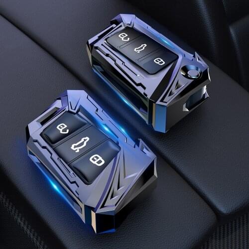 Zinc Alloy Car Remote Key Case Fob Cover For VW Volkswagen Beetle Passat Tiguan Touran Jetta MK1-MK6 Golf GTI/Rabbit/R