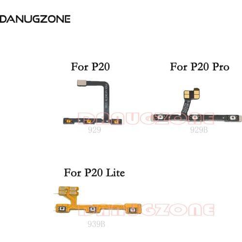 Power Button Switch Volume Button Mute On / Off Flex Cable For Huawei P20 PRO / P20 Lite