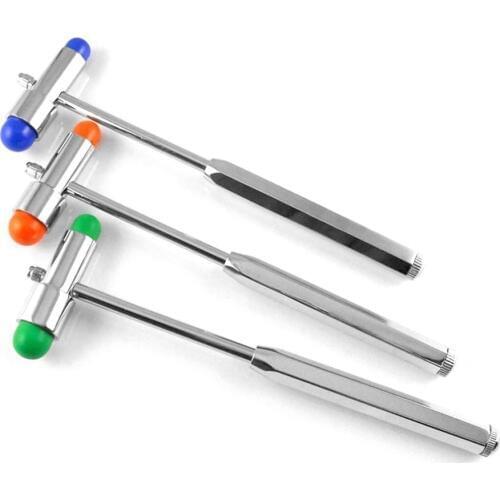 Multifunctional Neurological Buck Hammer Percussor Diagnostic Reflex Dual Head Percussion Hammer Medical Tool Kit