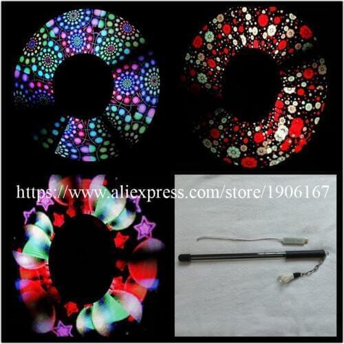 New Full Color 80 Pixels Led Visual POI LED Programmable Performances Magic Stick For Party Stage Show