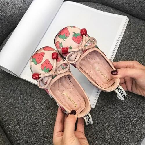 Princess Shoes Spring & Autumn Girls Shoes Baby 2020 New Small Leather Shoes Soft Sole Peas Shoes 4-12 Years Old Kids Shoes