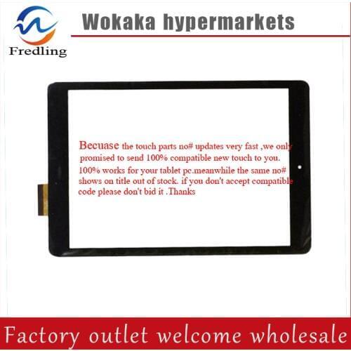 Original black Touch panel 9.7" inch WOLDER MITAB ATLANTA Tablet touch screen digitizer Sensor Glass Replacement Free Shipping