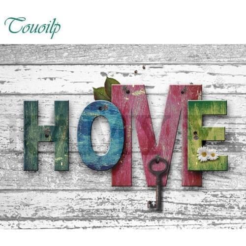 100% Full 5D Diy Daimond Painting Cross-switch "Home" 3D Diamond Painting Full Square/Round Rhinestones 5d Painting Embroidery