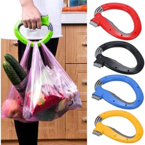 Bag Carry Handle D Shaped Heavy Duty Vegetable Picker Labor-saving Buckle for Shopping Handle Bag for Carrying Tool