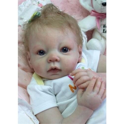 DIY bebe reborn Rebirth Doll Mold Silicone vinyl baby doll parts reborn kit Handmade DIY toys unfinished doll