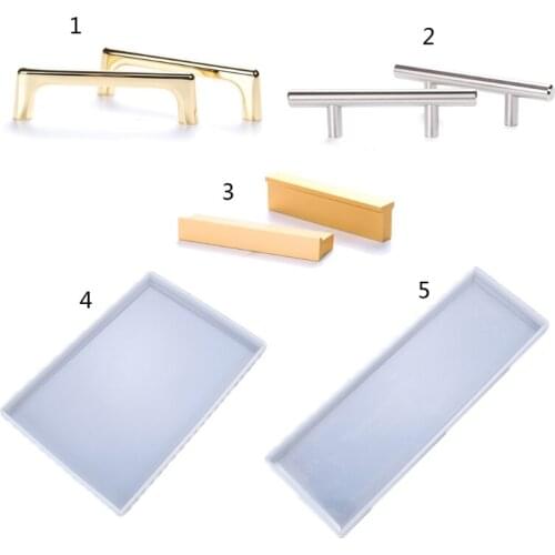 Silicone Resin Tray Mold Epoxy Resin Casting Mold for DIY Vanity Tray Jewelry Tray Serving Board and Serving Tray Mold