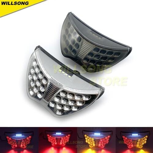 LED Rear Tail Brake Light Blinker Turn Signal Integrated Lamp For HONDA CBR600 F4/F4I CBR900RR Motorcycle Accessories Lighting
