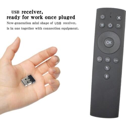 T1 2.4G RF Wireless Fly Air Mouse 6-Axis Gyro Smart Remote Control for X96 TX3 mini H96 Pro A95X Android TV Box Mini PC TV Stick