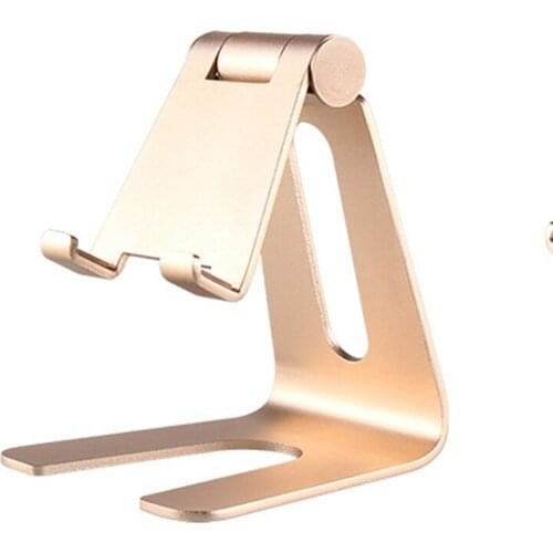 Aluminium Alloy Universal Mobile Phone Bracket Tablet Desktop Stand Holder Telephone Support