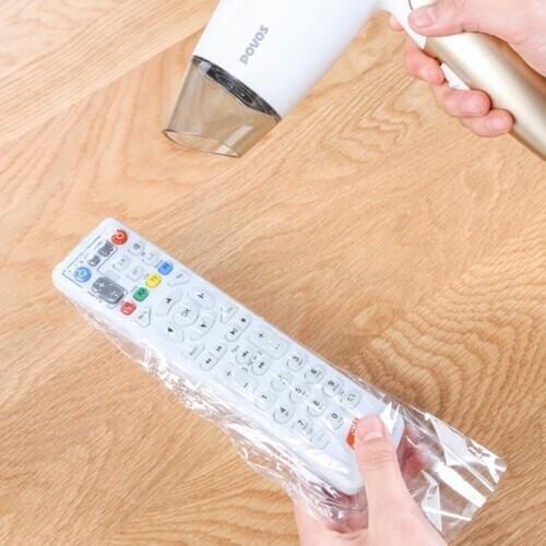5Pcs Waterproof Heat Shrink Film Clear Video TV Air Condition Remote Control Protector Cover Home Protective Case New HOT SALE