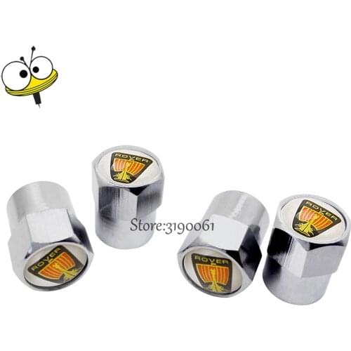 Car Accessories Decoration Wheels Tire Valve Stem Caps Rim Sticker For Rover ZS ZT ZT-T MGTF MGZR MG 25 45 60 75 600 400 750