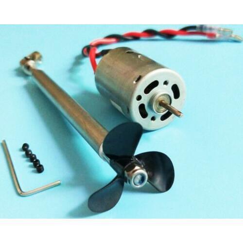 Free Shipping RC Boat 380 Drive Motor Shaft Propeller Kit 4mm Boat Shaft 10/15/20/25/30cm Spare Parts For RC Boat Models