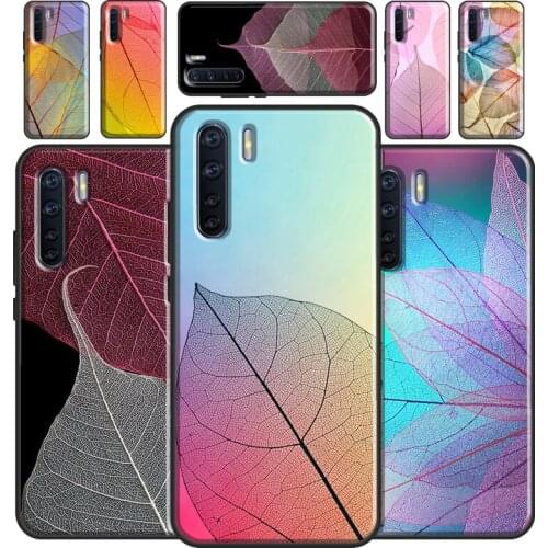 Colorful Leaves Case For OPPO A5 A9 2020 A31 A53 A52 A72 A15 A83 A91 A93 A1K A5S Find X3 Pro Reno2 Z Cover