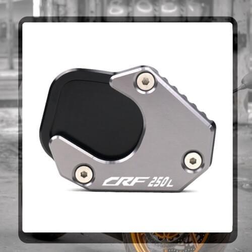 For HONDA CRF250L CRF 250L RALLY 2017 2018 Motorcycle Kickstand Foot Side Stand Extension Pad Support Plate Enlarge
