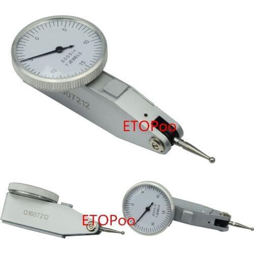 ETOPOO inch size Dial Indicator Gauge 0.005inch Meter Precise Test Measuring Instrument Gauge Tool