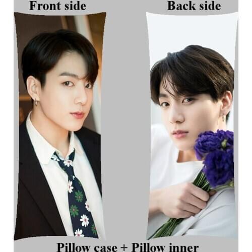 Korea Home Decor Jimin V hugging long pillows Kpop Jungkook girl body Pillow within inner