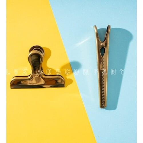 Watchget Kitchen Supplies Coffee Spoon With Clip Stainless Steel Tea Coffee Measuring Cup Metal Clip