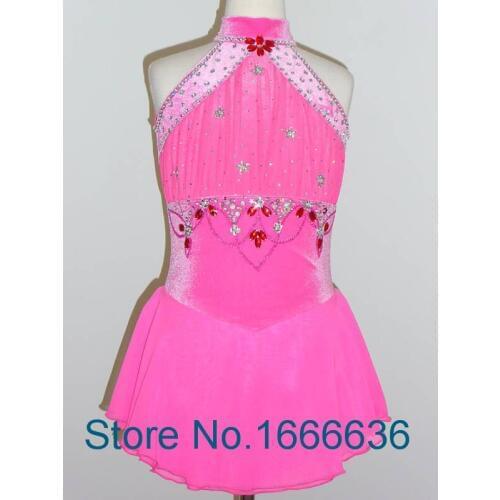 Hot Sales Custom Figure Skating Dresses For Women Elegant New Brand Vogue Ice Skating Dresses For Competition DR2885