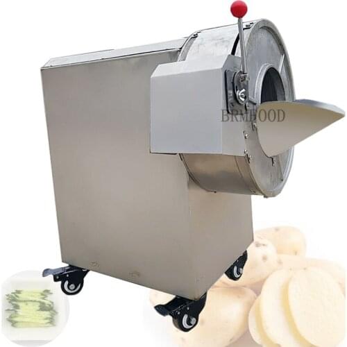 Multi-Function Automatic Cutting Machine Electric Vegetable Slicer Green Pepper Shredder Maker Potato Carrot Slicing Machine