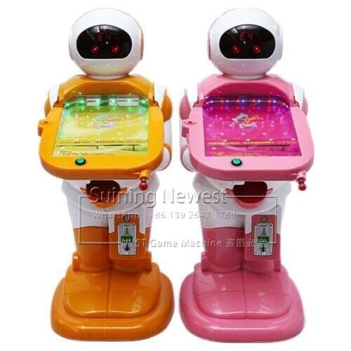 NYST Cheap Price Cute Amusement Park Equipment Mini Coin Operated Pinball Arcade Game Machine For Kids