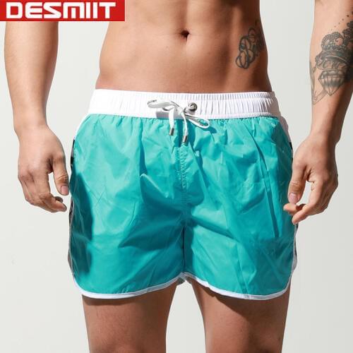 Nylon Swimming Shorts For Men Swim Trunks Desmiit Swimwear Beach Swimsuits Sexy Briefs Waterproof Bathing Suit zwembroek heren