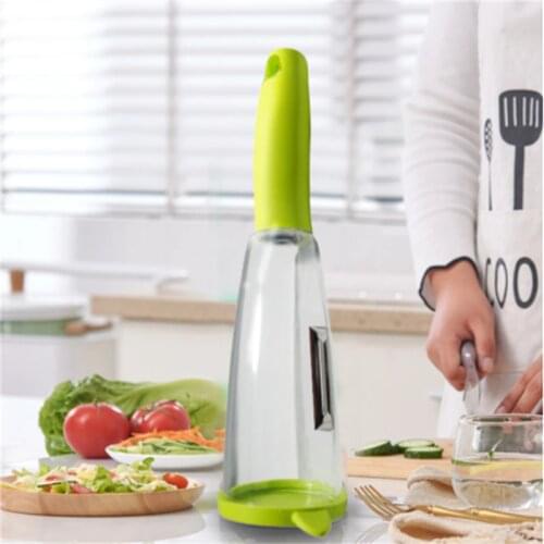 Peeler Fruits And Vegetables Can Store Vegetable Peel Container Storage Type Peeling Knife Kitchen Knife Kitchen Tool Accessorie